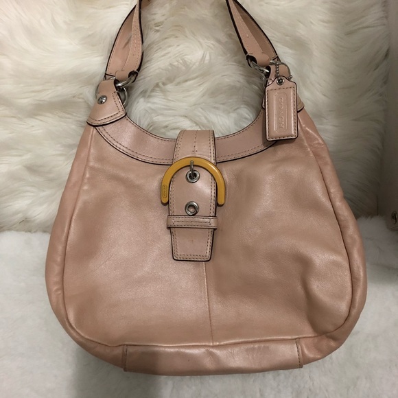 COACH soho hobo bag light rose - Picture 1 of 7